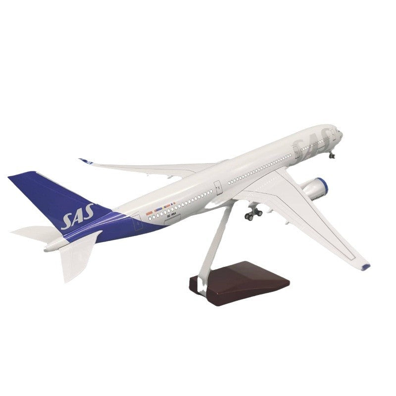 Airbus A350-900 SAS Scandinavian Airlines Resin Airplane Model (47CM)