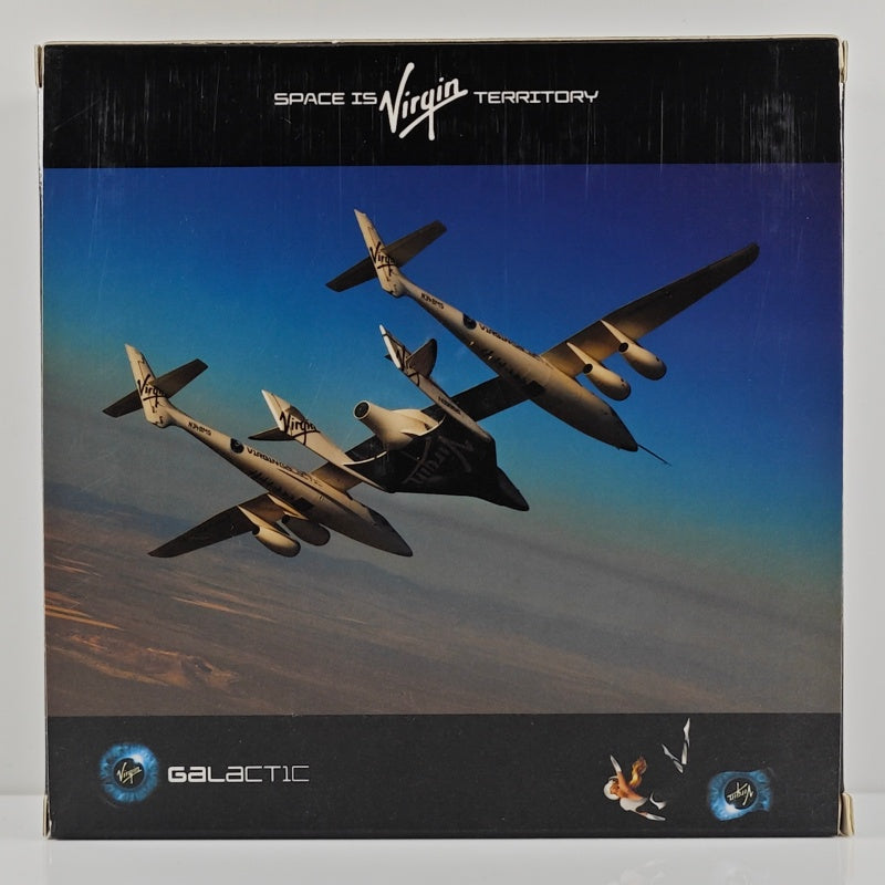 Galactic N348MS Old paint Virgin Space Ship Craft Aircraft Airplane Model (1:400 Scale)