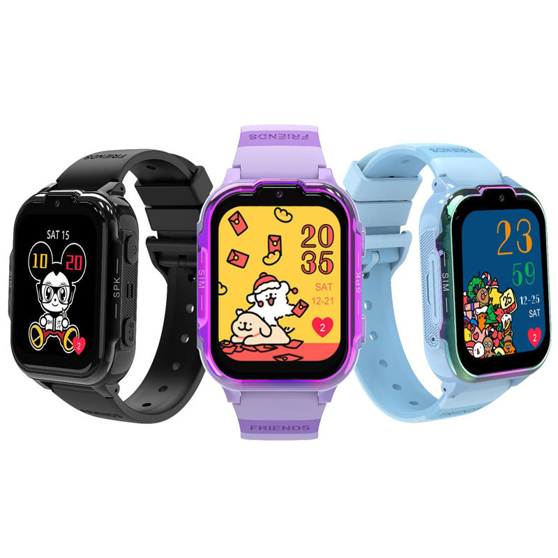 DH20 Children's Smart Watch: Full Netcom 4G, Video Calls, GPS Tracking & SIM Card Support for Students