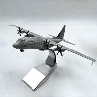 Thumbnail for US Air Force C-130J Super Hercules Transport Aircraft Airplane Model Scale 1:200