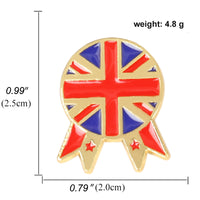 Thumbnail for United Kingdom Flag Medal Badge