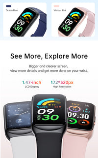 Thumbnail for GTL2 Smart Fitness Tracker Bracelet Sport Watch Smart Watch