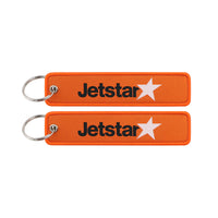 Thumbnail for JetStar (Orange) Designed Key Chains