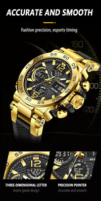 Thumbnail for Business Men Fashion Diver Top Brand Luxury Sport Waterproof Military Watch