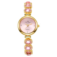 Thumbnail for Women's Watch Fashion Trend Women's Bracelet Watch Round Dial Inlaid with Diamond Quartz Watch