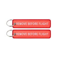 Thumbnail for Remove Before Flight Designed Key Chains