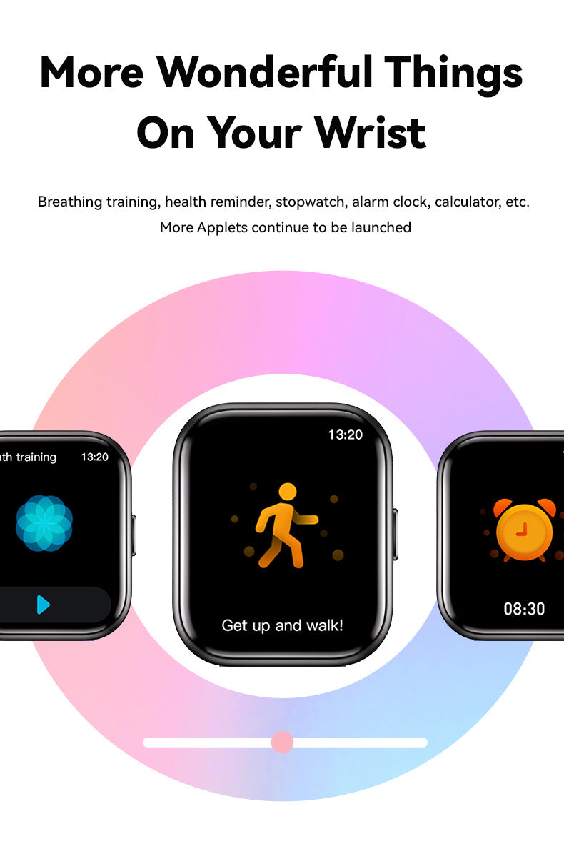 Runmefit GTS6 smart watch blood pressure measuring