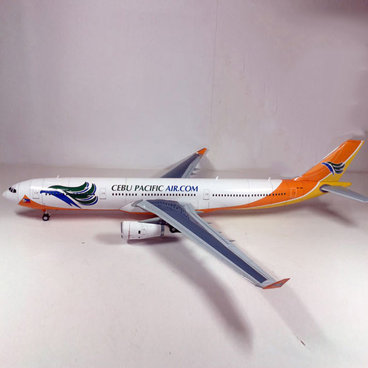 Cebu A330-343X Papercraft 3D Paper Model Stereo Handmade Drawings