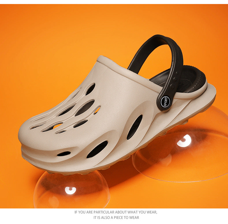 Off Slip Lightweight Driving Beach Semi Sandals