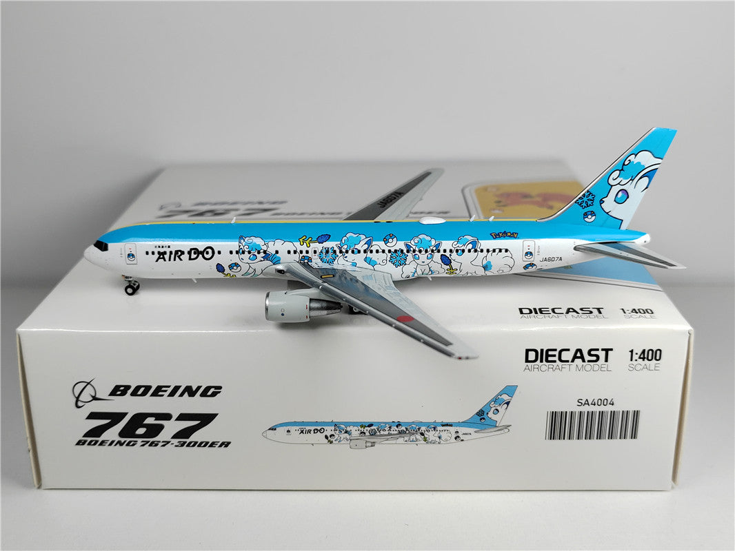 JAL AIR DO Airlines Boeing 767 B767-300ER SA4004  JA607A Airplane Model (1:400 Scale)