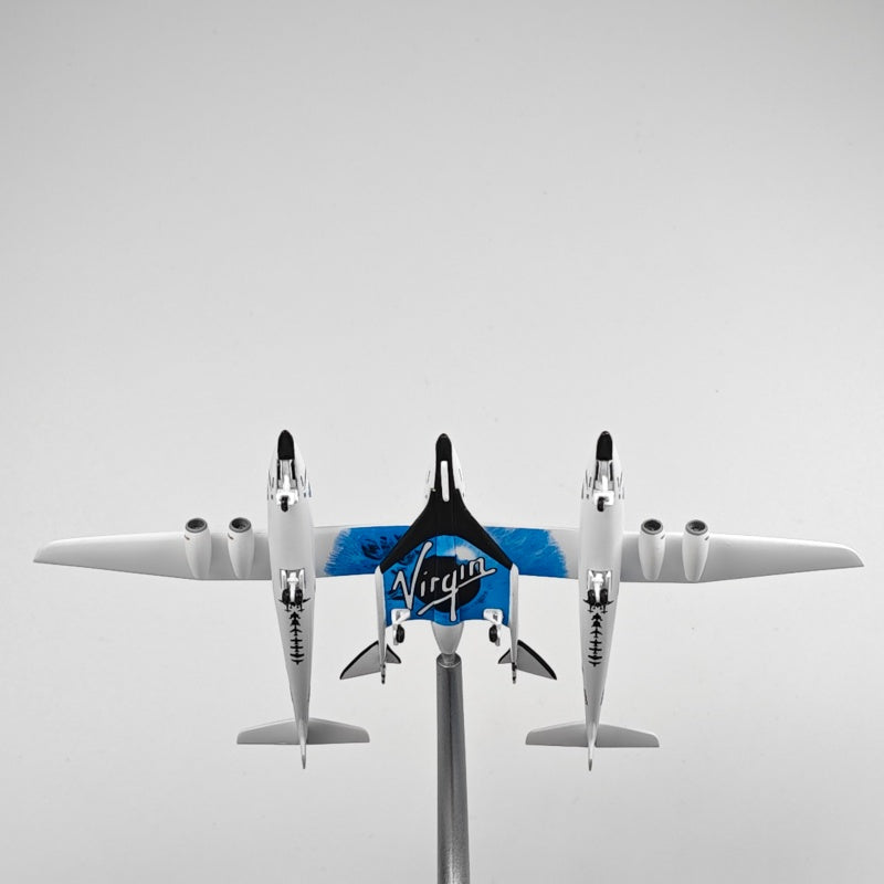 Galactic N348MS Old paint Virgin Space Ship Craft Aircraft Airplane Model (1:400 Scale)