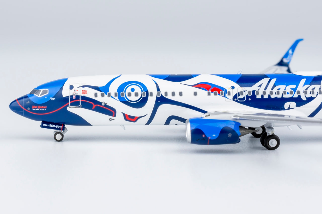 Alaska Airlines B737-800 N559AS Airplane Model (1/400 Scale)