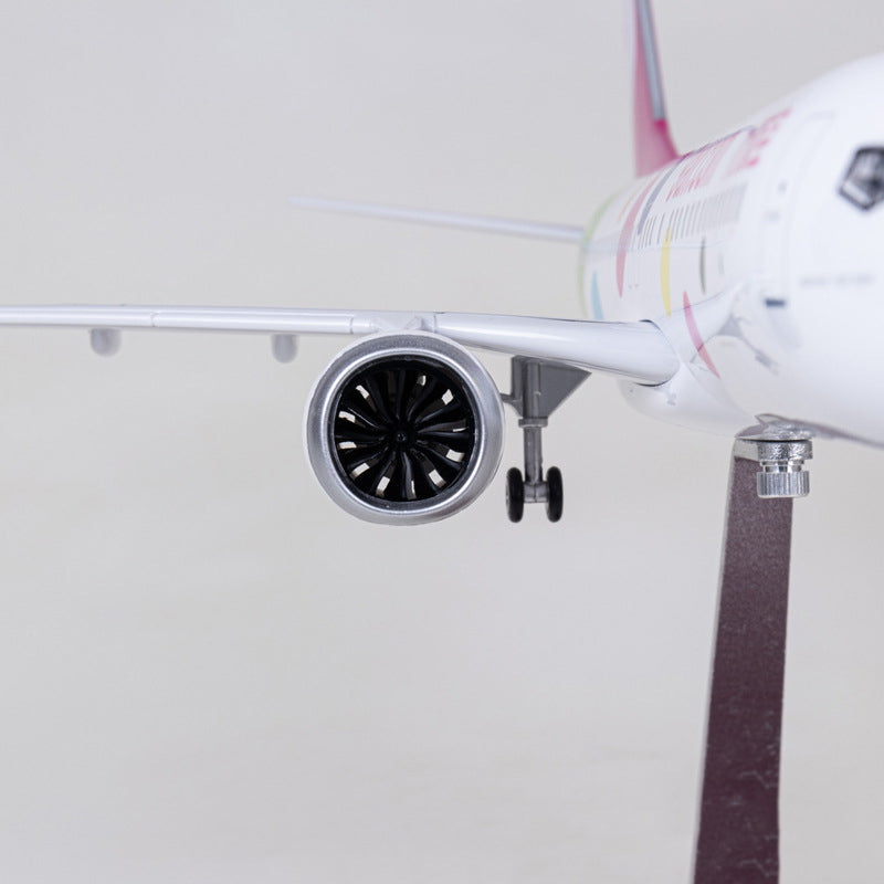 9air Boeing 737-800 (Special Edition 47CM) Airplane Model