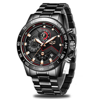 Thumbnail for Quartz Fashion Stainless Steel Top Brand Luxury Sport Mens Watches