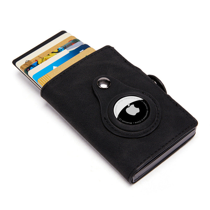 PU-Rfid Card Holder  for Apple Airtag Wallet
