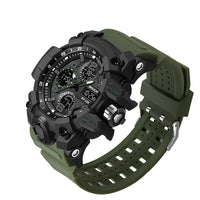 Thumbnail for Military Men's Watches Waterproof Dual Display Quartz