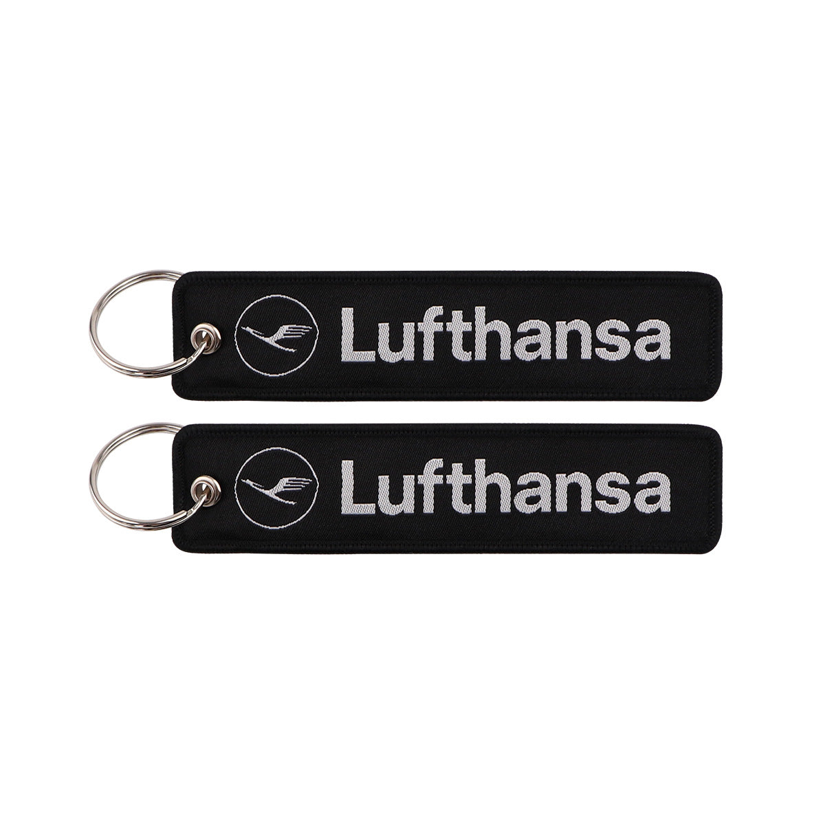 Lufthansa Airlines Black Designed Key Chains