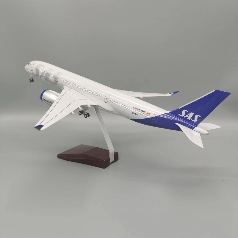 Airbus A350-900 SAS Scandinavian Airlines Resin Airplane Model (47CM)