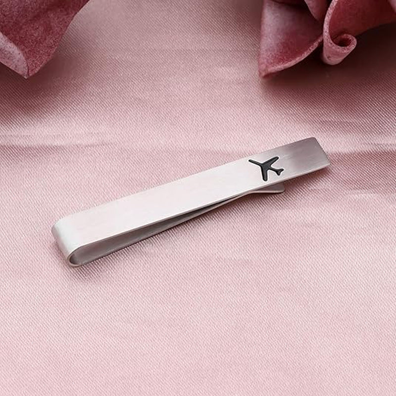 304 Stainless Steel Airplane Tie Clip
