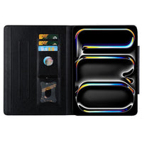 Thumbnail for Custom Design Image Logo Folio Cover for iPad  with PU Leather & Soft TPU Back (Business Style)