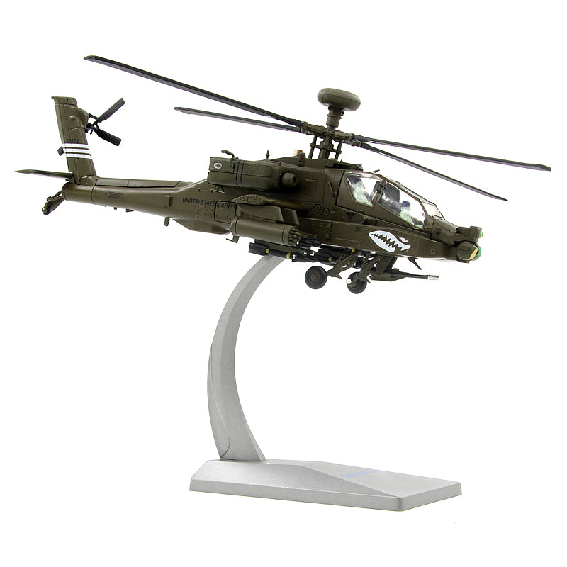 1/72 Trumpeter US Army AH-64A Apache Helicopter Alloy Model