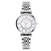 Thumbnail for Fashion Diamond Ladies Quartz Watch Steel Female Wristwatch Luxury Crystal Women Bracelet Watches
