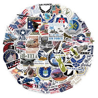 Thumbnail for 50 Pieces US Air Force Stickers (Mixed)