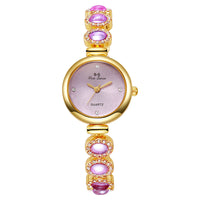 Thumbnail for Women's Watch Fashion Trend Women's Bracelet Watch Round Dial Inlaid with Diamond Quartz Watch