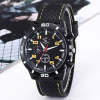Thumbnail for Kegllect Men Quartz Watch Silicone Strap Business Fashion Watches