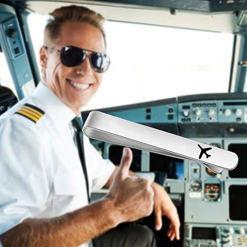 304 Stainless Steel Airplane Tie Clip