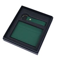Thumbnail for Genuine Leather Cardholder Key Ring Gift Box Set