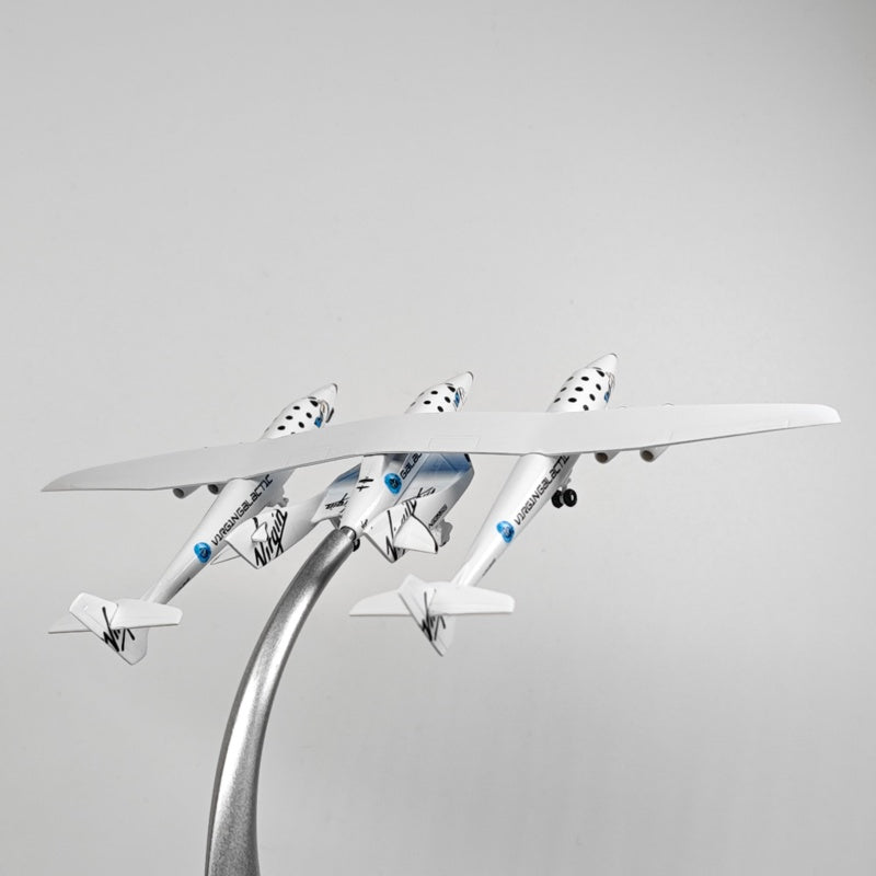 Galactic N348MS Old paint Virgin Space Ship Craft Aircraft Airplane Model (1:400 Scale)