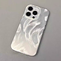 Thumbnail for Gradient Laser Feather Yarn Protective iPhone Case