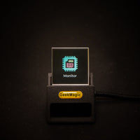 Thumbnail for Crystal Mini Monitor for Bitcoin & Weather Tracking