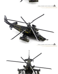Thumbnail for Small Operator Russian Air Force KA-50 Black Shark Armed Helicopter KA50 Model 1/72 37024