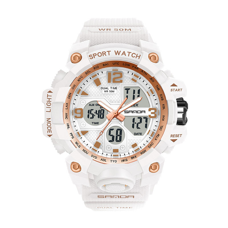 New Waterproof Shock Sports Military Quartz Watch For Male Digital Wristwatch