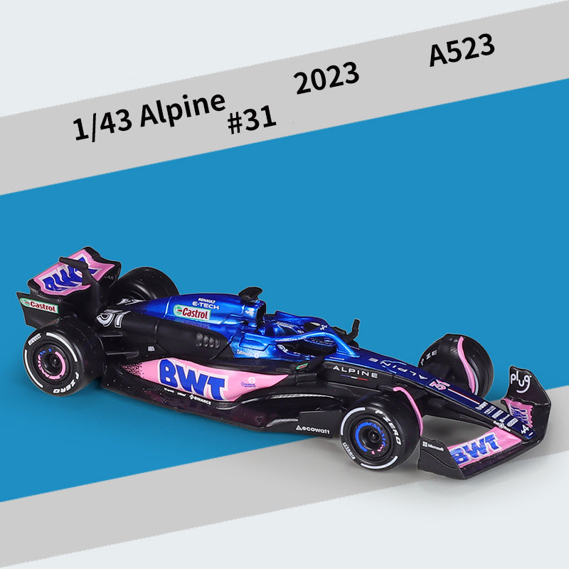 1:43 Alpine A523 (2023 season) F1 Alloy Static Model