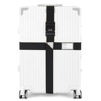 Thumbnail for Nylon 3 Digits Password Lock Luggage Strap Cross Belt