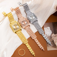 Thumbnail for Alloy strap Bracelet Wristwatch Ladies Fashion Women's Watches Luxury Diamond Quartz Watch