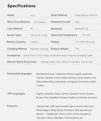 Thumbnail for GTL2 Smart Fitness Tracker Bracelet Sport Watch Smart Watch