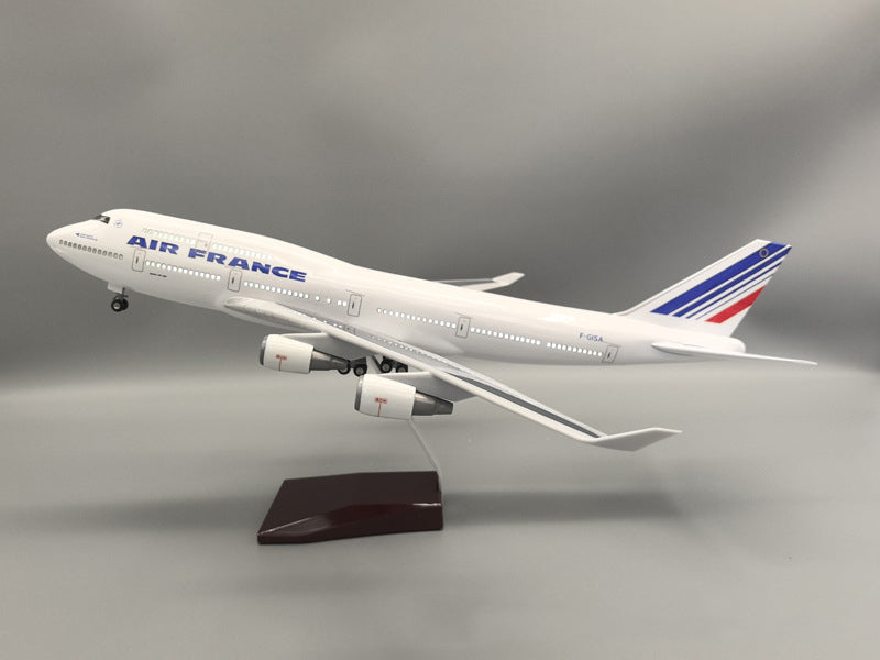 AirFrance Boeing 747 Airplane Model (1/160 Scale - 47CM)