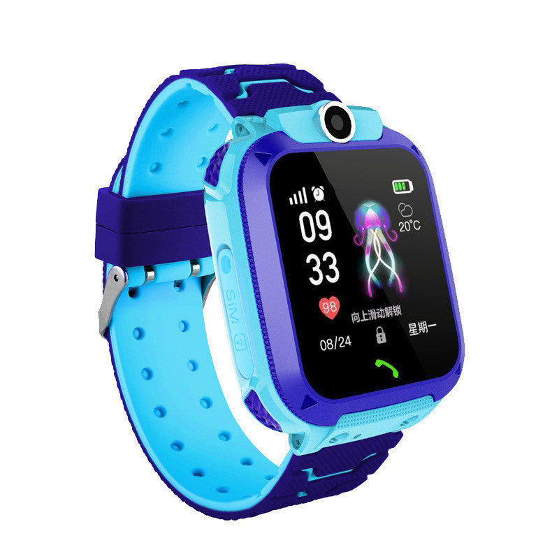 Multifunctional Q12 Children's Watch: Waterproof Design, Call, SOS, Camera & Accurate Positioning for Kids