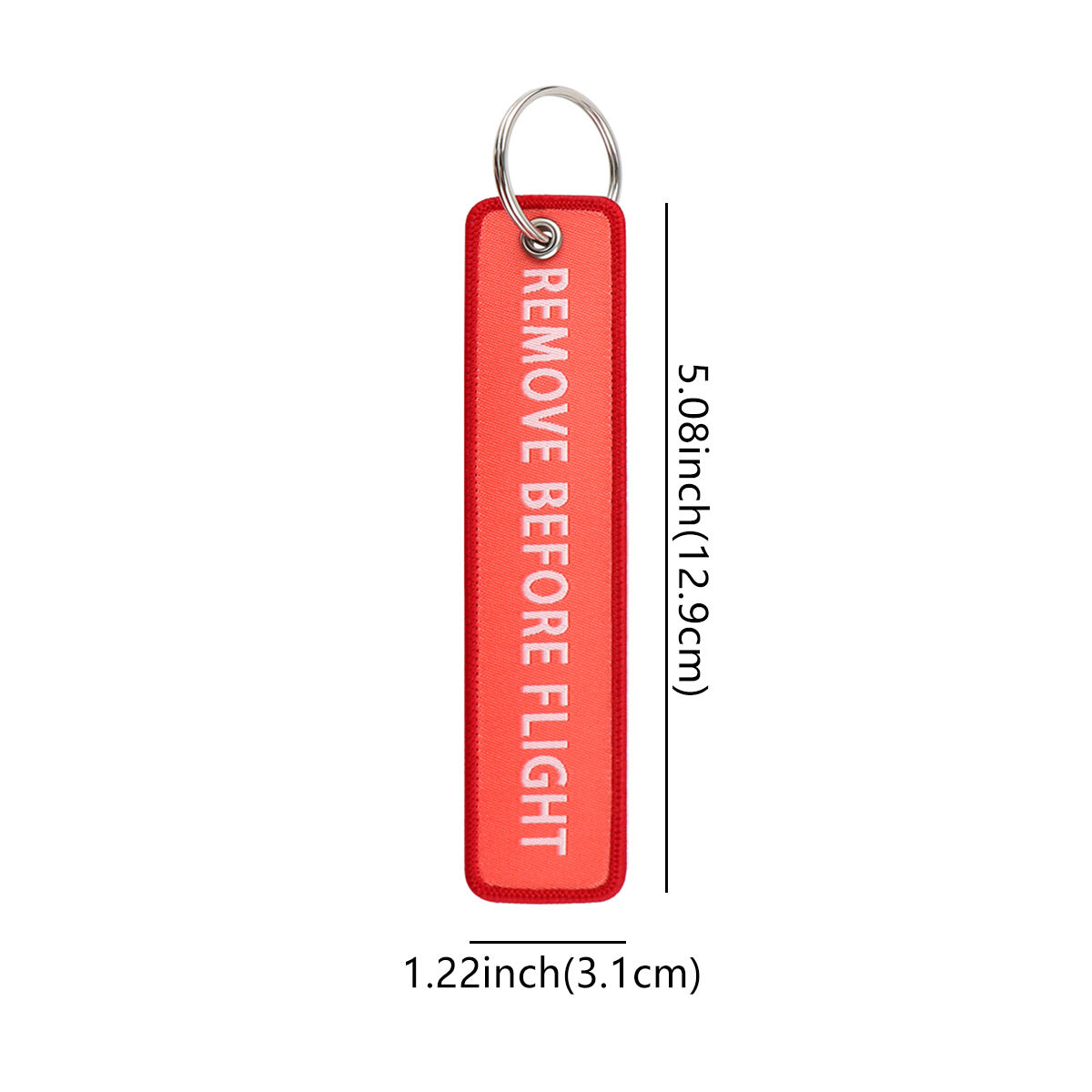 Remove Before Flight Designed Key Chains
