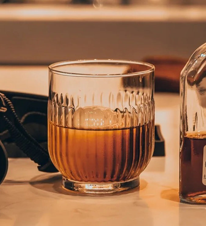 Ice Drip Coffee Glass Lead-free Household Use