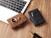 Thumbnail for PU-Rfid Card Holder  for Apple Airtag Wallet
