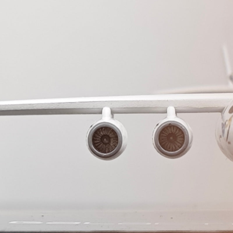 Galactic N348MS Old paint Virgin Space Ship Craft Aircraft Airplane Model (1:400 Scale)