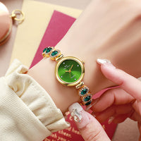 Thumbnail for Women's Watch Fashion Trend Women's Bracelet Watch Round Dial Inlaid with Diamond Quartz Watch