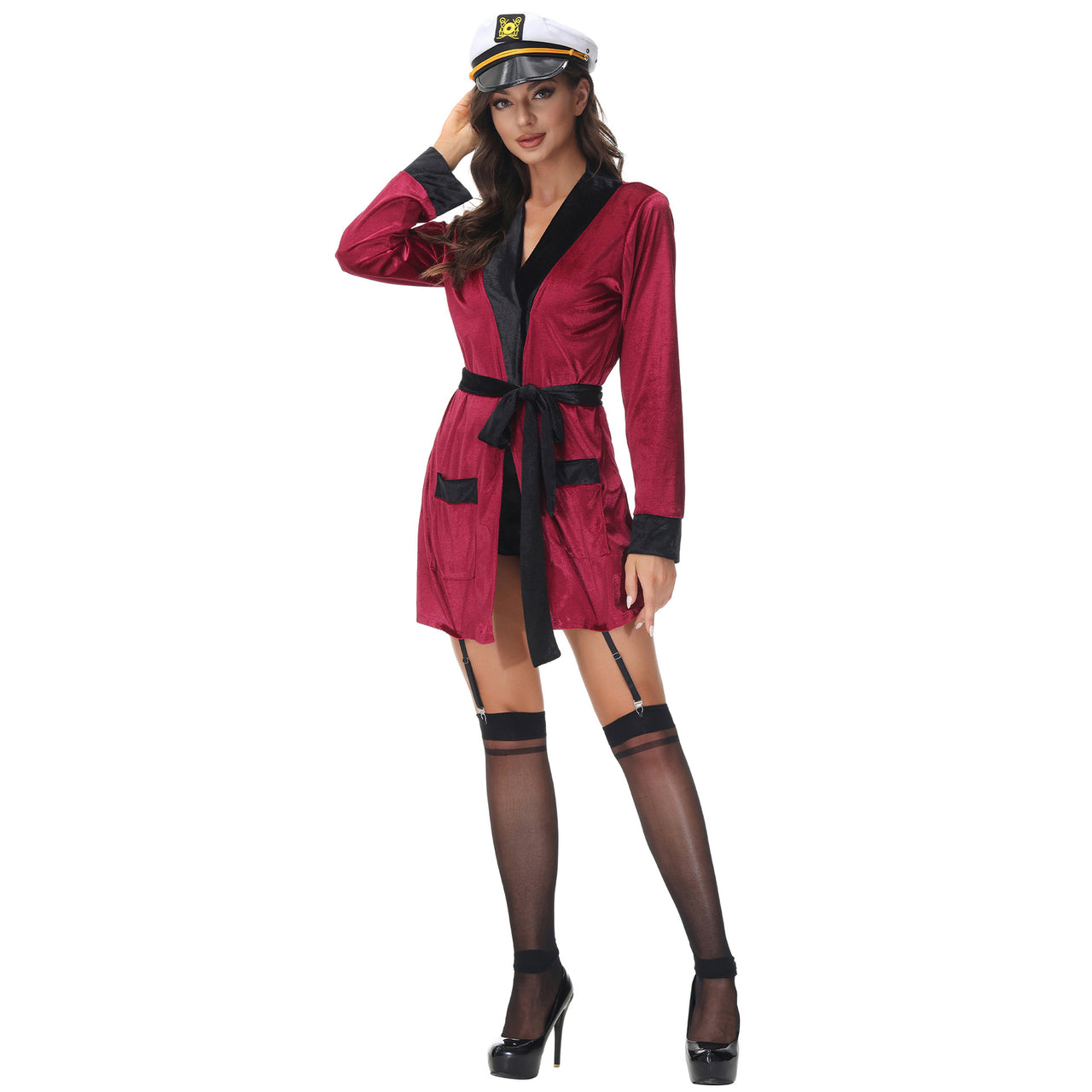 Sailor Suit  Female Pilot & Aviator Jumpsuit for WOMEN (Halloween)