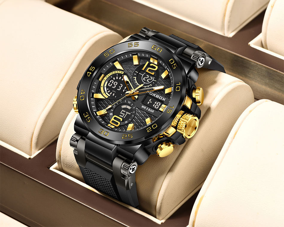 Business Men Fashion Diver Top Brand Luxury Sport Waterproof Military Watch