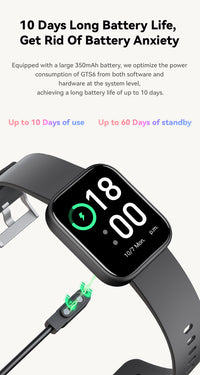 Thumbnail for Runmefit GTS6 smart watch blood pressure measuring